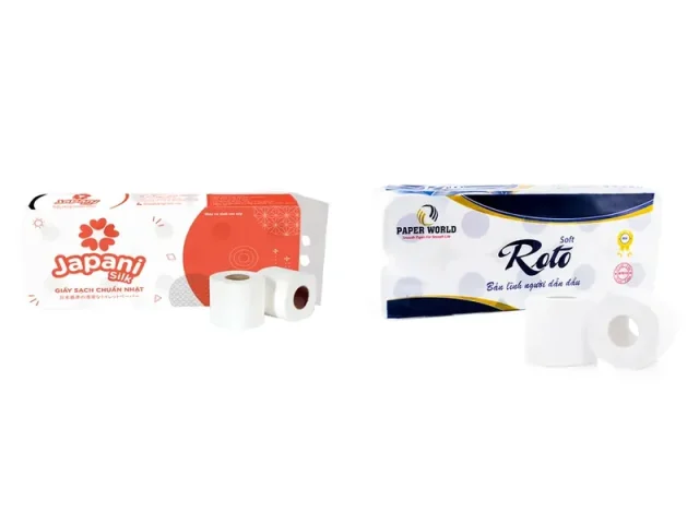 Giấy vệ sinh cuộn nhỏ