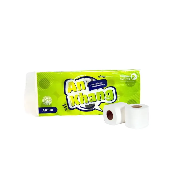 Giấy Vệ Sinh Cuộn Nhỏ An Khang Soft 10