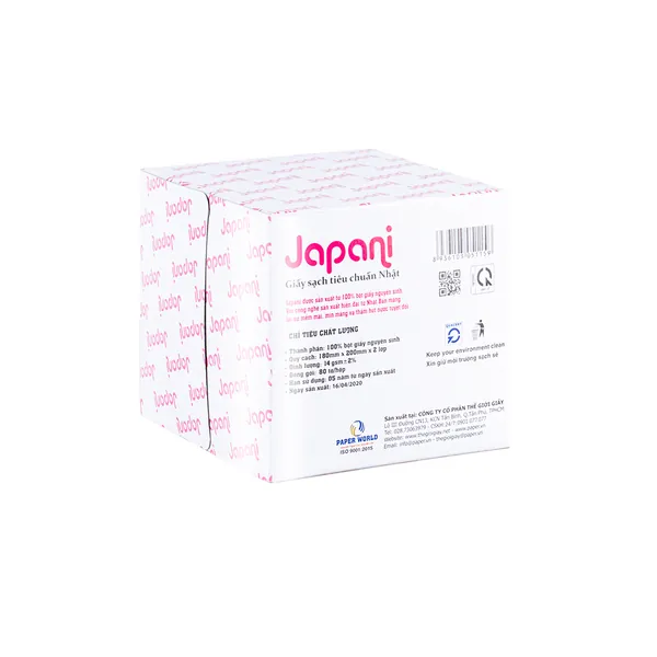 Khăn Giấy Lụa Hộp Japani Silk 80